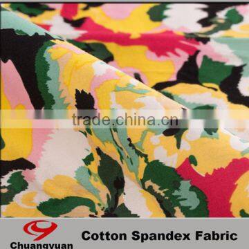 Wholesale Good Quanlity Cotton Satin Twill Combed Cotton Fabric Print Wholesale