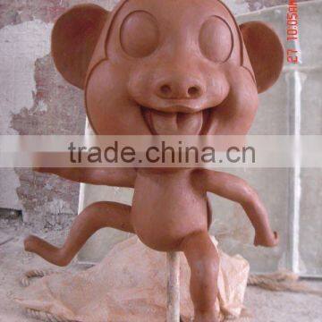 FRP cartoon statue