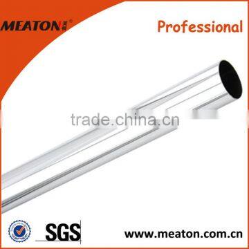 Hot sale diameter 30cm round chrome steel tube wardrobe tube