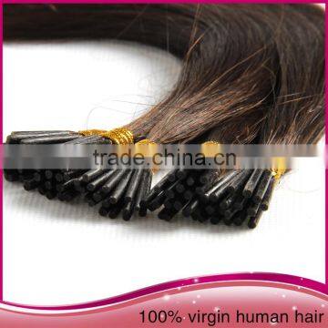 2015 New Style High Quality Italian Glue i Tip 100% Virgin Indian Remy Hair Extensions photo-2