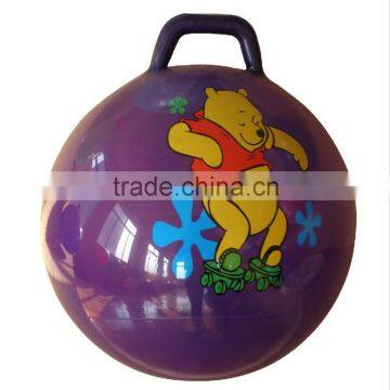 24" pvc jumping ball