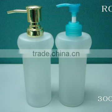 300ml glass bath lotion bottle