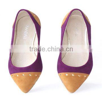 Hot Selling Flat Shoes Women 2015 Pump Shoes Women 2016 With Low Price XT-DA0958 photo-5