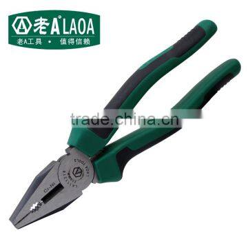 8'' industrial grade safety wire cutting twisting pliers plastic Handle Wire Stripper Plier