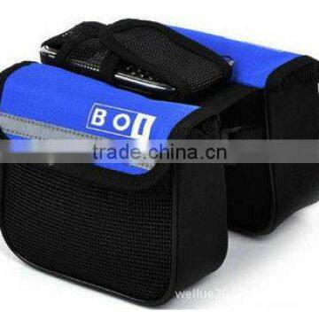New Cycling Frame Pannier Bicycle Front Tube bag Bike Rack Pouch Phone Bag
