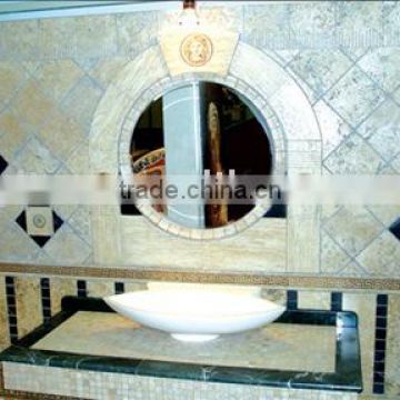 natural water jet cutting marble Mosaic pattern