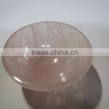 Rose quartz Gemstone Bowl