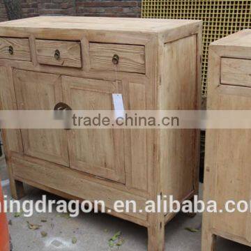 Chinese Antique Design Furniture Recycled Wood Natural Sideboard photo-2