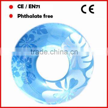 transparent color custom swim rings for adults