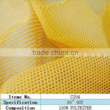 plain 100 polyester tricot net mesh fabric office chair