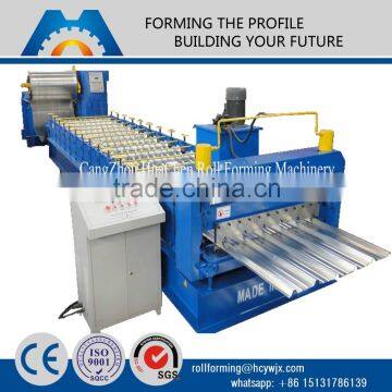 china roof panel galvanized sheet corrugation machine