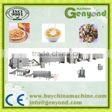 cereal process equipment/Extruded Breakfast cereal corn flake production equipment / breakfast cereal manufacturing line