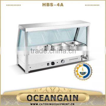 HBS-4A 4 Pan Commercial Bain Marie Buffet Food Warmer                        
                                                Quality Choice