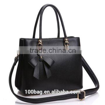 Hot Sale Korean Fashion Single PU Leather Handbag Handbag for Ladies Shoulder Bag photo-4