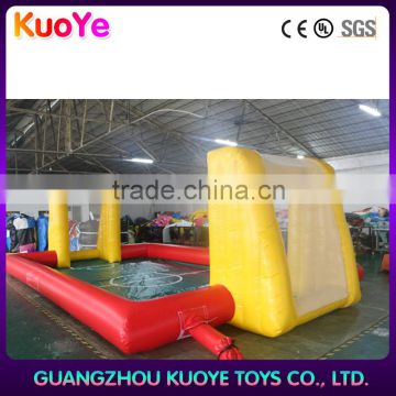 9*5m inflatable sport football games,inflatable football field,inflatable soap football field