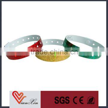 Costom Event Professional Holographic Material Wristband for Activity