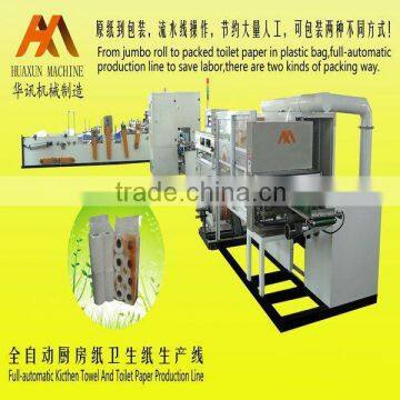 small toilet roll paper production line