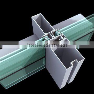 aluminum extrusion profiles for curtain wall