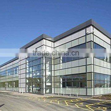 unitized glass curtain wall