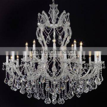 Maria Theresa Crystal Chandelier Glass Pendants for Living Room Lighting Modern Pendant Hanging Light CZ6068/25