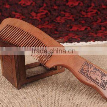 supply custom smart wooden comb