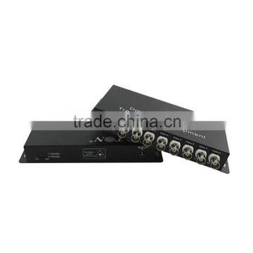 8 Channel Video Fiber Optical Receiver & Transmitter Digital Fiber Optic Transimission Equipment