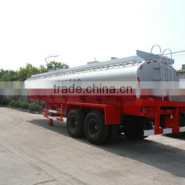 Double axles high quality 38000 litres stainless steel tank trailer