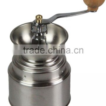 Stainless steel grinding core home use manual coffee grinder