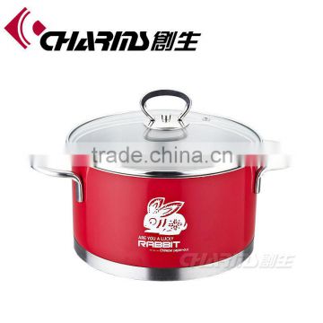 high quality aluminum stock pot CS560D CE FDA SGS