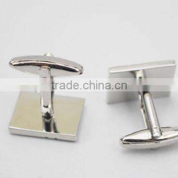 Cuff Button Brass Cufflinks Rectangle Brass Men Shirt Cuff Button photo-4