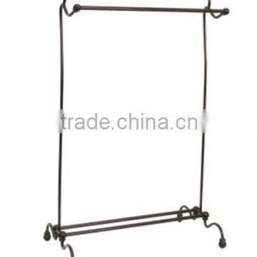 high quality freestanding ORB towel racks towel display shelf