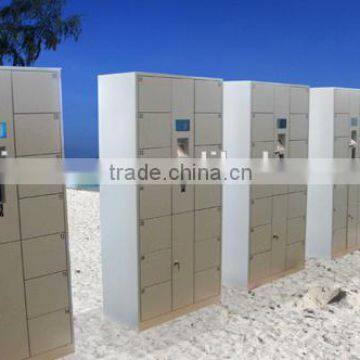 Outdoor metro beach storage electronic Locker with pincode