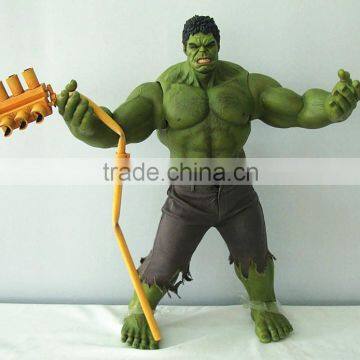 Can Change Accessories Marvel Super Hero Hulk Resin Action Figure