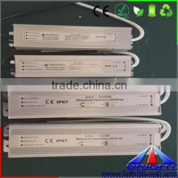 led AC100-240W led power bank, DC5V-48V led power supply, IP67 waterproof led power adapter