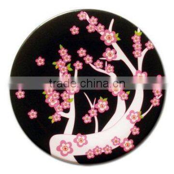 plum flower coaster/placemat(wooden crafts in laser-cutting & engraving)