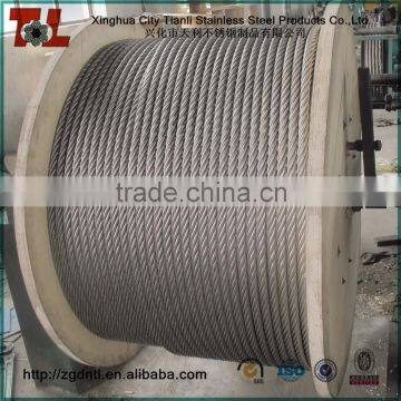 316 7x7 Stainless Steel Rope with 4mm Diameter 5/32" Length 1000m