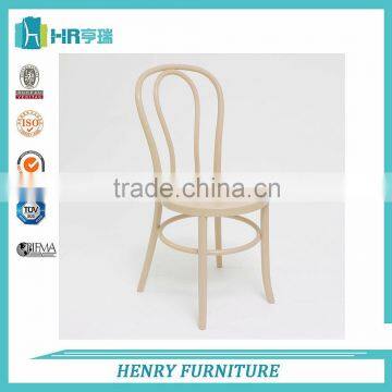 PP/PC tan resin thonet restaurant chair