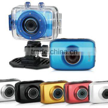 DV-123SA Cheap 720P HD Sports Helmet Car DVR Waterproof Action Camera action camera