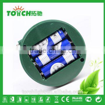 Green Color Rechargeable Lantern ABS Plastic Camping Lantern 3*AA Battery With Solar Charger Camp Lantern Light photo-4