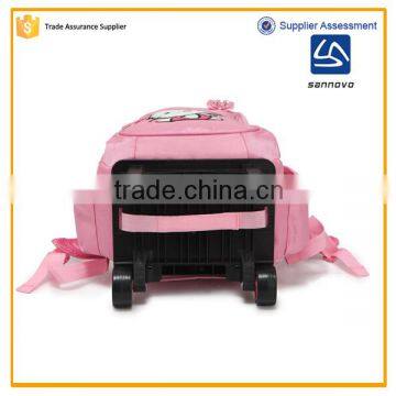 China Factory New Product Stylish Hello Kitty Girl School Trolley Bag Supplier's Choice photo-5