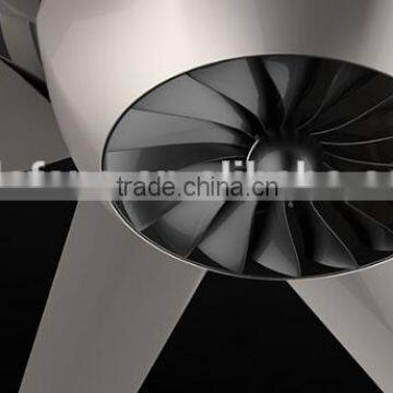 Shanghai Kale Fan 14FT/4.2M Silent Gearless Electricity Power Low Noise Ventialtor Fan