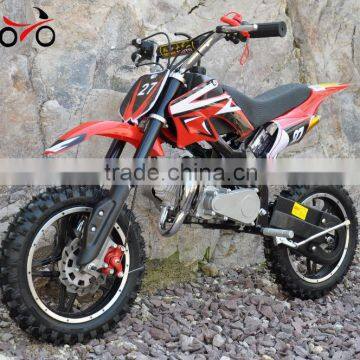 QWMOTO CE off road use only 49cc 2 stroke pocket dirt bike 49cc pocket cross bike