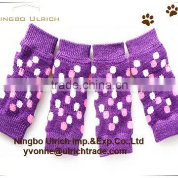 L5 hot sale 100% cotton knitted dog leg warmer wholesale