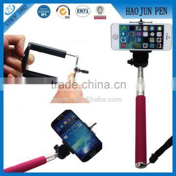 2015 hot Monopod Bluetooth selfie stick with bluetooth shutter button