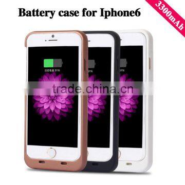 Backup Power Charger 3500mAh for Apple iPhone 6/6s Case Charger External Rechargeable Power Bank Case Battery Cover Eight Colors                        
                                                Quality Choice