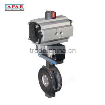 LAPAR High-performance Double Eccentric Wafer Butterfly Valve