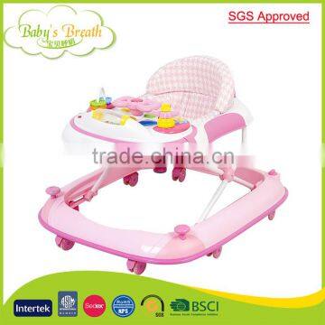 BW-09A SGS approved america standard swivel wheels baby doll walker with safety belt                        
                                                Quality Choice