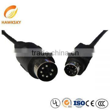 Front Mount And Rear Mount Connectors With Wire Harness