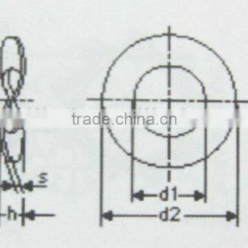 DIN137B Waved Spring Washers Type B