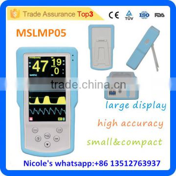 MSLMP05-i New tech & generation Handhold ETCO2&SPO2 Monitor/Mini patient monitor